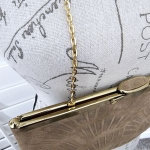 ETRA GENUINE LEATHER CLUTCH/PURSE/CROSSBODY